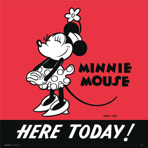 Grupo Erik Disney Minnie 90 Art Print 30x30cm | Yourdecoration.com