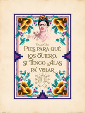 Grupo Erik Frida Kahlo Art Print 30x40cm | Yourdecoration.com