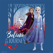 Grupo Erik Frozen Believe In The Journey Art Print 30x30cm | Yourdecoration.com