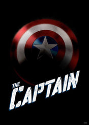 Komar Avengers The Captain Art Print 50x70cm | Yourdecoration.com