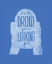 Komar Star Wars Silhouette Quotes R2D2 Art Print 40x50cm | Yourdecoration.com