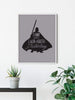 Komar Star Wars Silhouette Quotes Vader Art Print 40x50cm Sfeer | Yourdecoration.com