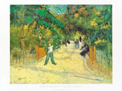 Vincent Van Gogh Giardini Publici Art Print 80x60cm | Yourdecoration.com