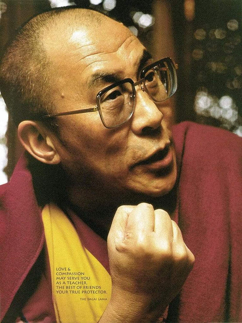 Liby Dalai Lama Art Print 48x70cm | Yourdecoration.com