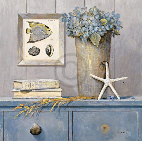 Arnie Fisk St. Tropez Botanical Art Print 50x50cm | Yourdecoration.com