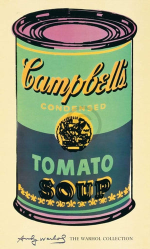 Andy Warhol Campbell's Soup Art Print 60x100cm | Yourdecoration.com