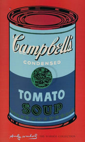 Andy Warhol Campbell's Soup Art Print 60x100cm | Yourdecoration.com