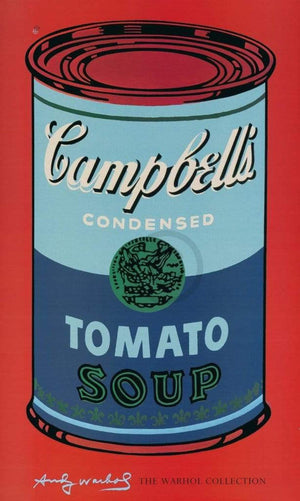 Andy Warhol Campbell's Soup Art Print 60x100cm | Yourdecoration.com