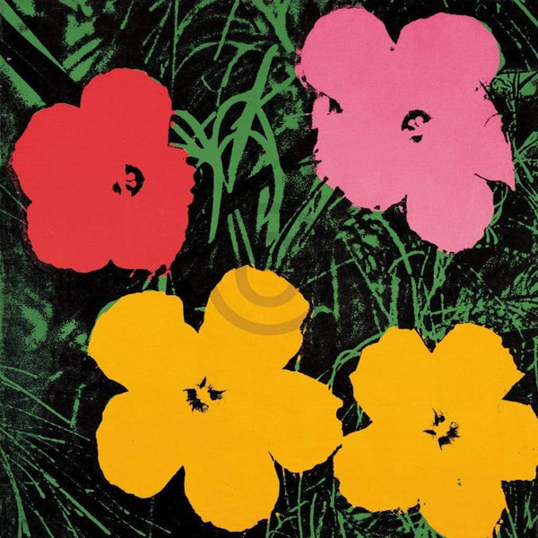Art Print Andy Warhol - Flowers C. 1964 - 60x60cm