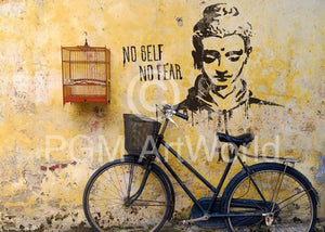 Edition Street No self no fear Art Print 50x70cm | Yourdecoration.com