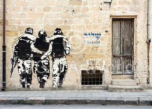 Edition Street Shalom, Street Art Haifa Art Print 50x70cm | Yourdecoration.com