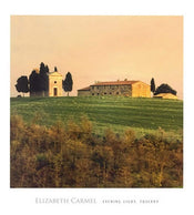 Elisabeth Carmel Evening Light, Tuscany Art Print 45x50cm | Yourdecoration.com