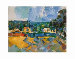 Paul CÃ©zanne Uferlandschaft Art Print 71x56cm | Yourdecoration.com