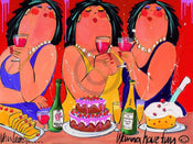 El van Leersum Wanna have fun Art Print 80x60cm | Yourdecoration.com