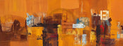 Francesco Cusumano Mondo Astratto Art Print 138x52cm | Yourdecoration.com