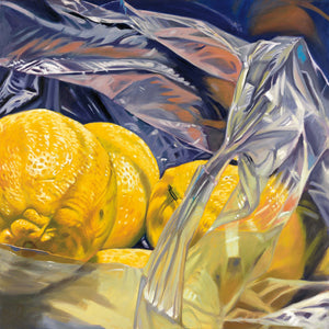 Thomas Freund Lemon bag Art Print 98x98cm | Yourdecoration.com