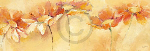 Elena Filatov Feldblumenparade Art Print 99x34cm | Yourdecoration.com