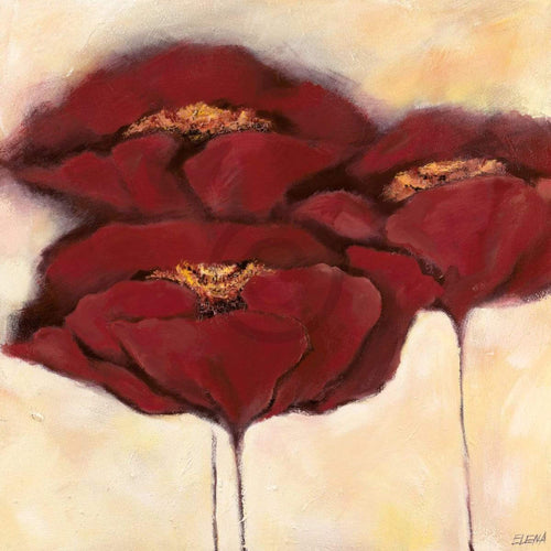 Elena Filatov Mohn in Milch I Art Print 70x70cm | Yourdecoration.com