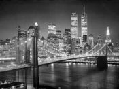 Henri Silberman Brooklyn Bridge Art Print 80x60cm | Yourdecoration.com