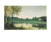 J.B.C. Corot L'Ã©tang de ville d'Avray Art Print 30x24cm | Yourdecoration.com