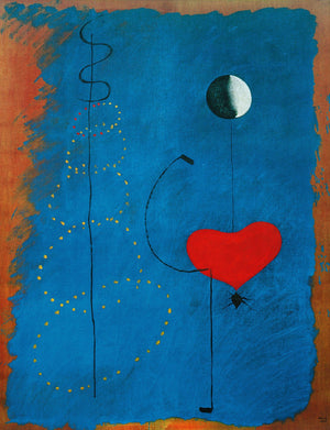 Joan Miro Ballarina II, 1925 Art Print 70x100cm | Yourdecoration.com