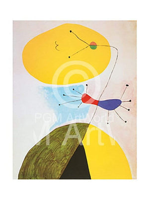 Joan Miro Portrait, 1938 Art Print 60x80cm | Yourdecoration.com