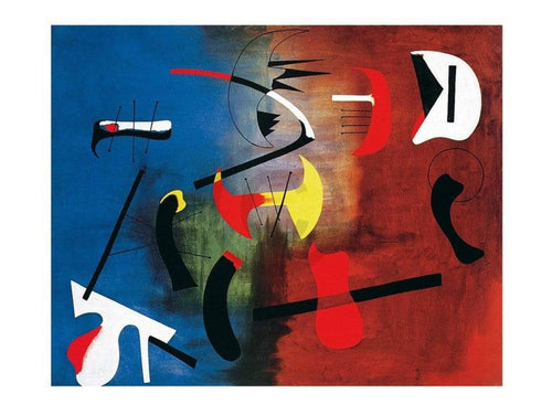 Joan Miro Peinture Art Print 80x60cm | Yourdecoration.com