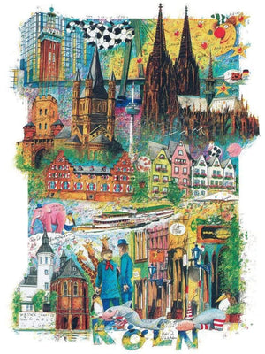 Klaus D. Schiemann KÃ¶ln Art Print 60x80cm | Yourdecoration.com