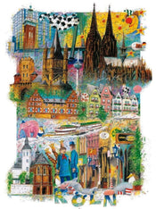 Klaus D. Schiemann KÃ¶ln Art Print 30x40cm | Yourdecoration.com