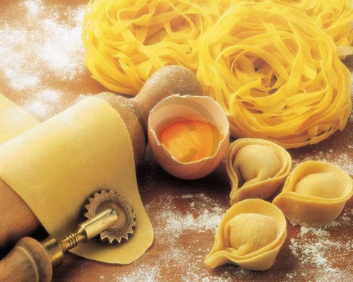 Riccardo Marcialis Pasta italiana Art Print 50x40cm | Yourdecoration.com