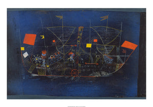 Paul Klee Abenteuerschiff Art Print 100x70cm | Yourdecoration.com