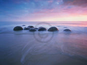 Popp Hackner Moeraki Boulders Art Print 80x60cm | Yourdecoration.com