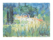 Ralf Westphal Mittagshitze in der Toscana Art Print 80x60cm | Yourdecoration.com