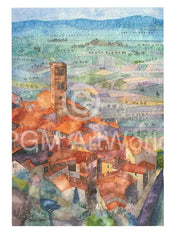 Ralf Westphal Cortona, Umbrien Art Print 30x40cm | Yourdecoration.com