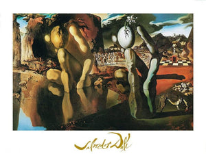 Salvador Dali La metamorfosi di narciso Art Print 80x60cm | Yourdecoration.com