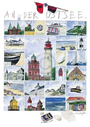 Sabine Gerke An der Ostsee Art Print 50x70cm | Yourdecoration.com