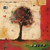 Sonja Kobrehel Tree II Art Print 70x70cm | Yourdecoration.com