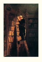 Carl Spitzweg Der BÃ¼cherwurm Art Print 61x91cm | Yourdecoration.com