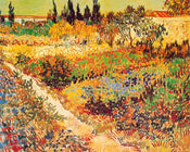 Vincent Van Gogh Giardino in fioritura Art Print 30x24cm | Yourdecoration.com