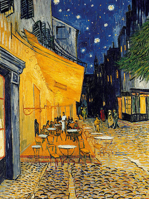 Vincent Van Gogh Cafe at Night Art Print 60x80cm | Yourdecoration.com