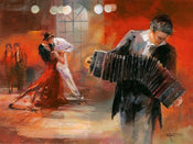 Willem Haenraets Bandoneon Art Print 80x60cm | Yourdecoration.com