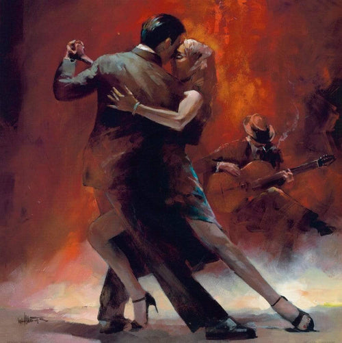 Willem Haenraets Tango Argentino II Art Print 70x70cm | Yourdecoration.com