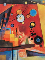 Wassily Kandinsky Schweres Rot Art Print 60x80cm | Yourdecoration.com