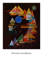 Wassily Kandinsky Spitzen im Bogen, 1927 Art Print 60x80cm | Yourdecoration.com