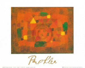 Paul Klee Paesaggio al tramonto, 1923 Art Print 30x24cm | Yourdecoration.com