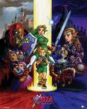 Pyramid The Legend of Zelda Ocarina of Time Poster 40x50cm | Yourdecoration.com