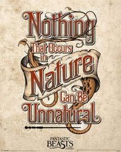 Pyramid Fantastic Beasts Unnatural Poster 40x50cm | Yourdecoration.com