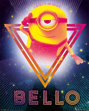 Pyramid Despicable Me 3 80s Bello Poster 40x50cm | Yourdecoration.com