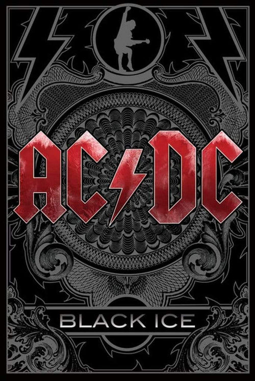 Pyramid AC DC Black Ice Poster 61x91,5cm | Yourdecoration.com