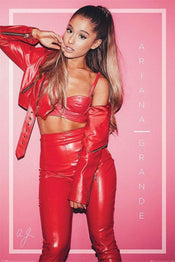 Pyramid Ariana Grande Red Poster 61x91,5cm | Yourdecoration.com